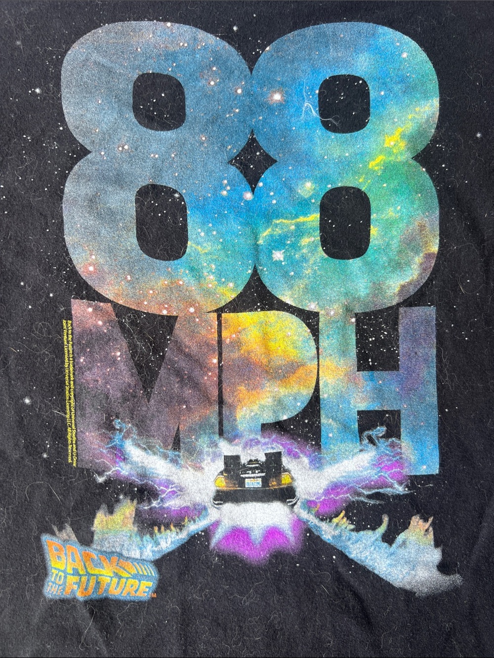Back to the Future 88 MPH Graphic tee shirt men’s z13